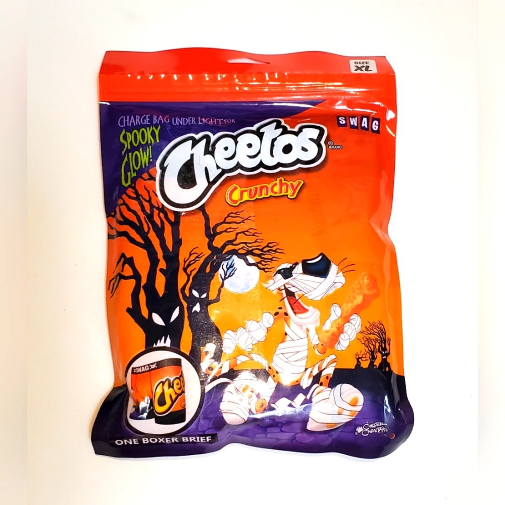 Cheetos Spooky Halloween Men's Boxer Brief Size XLarge